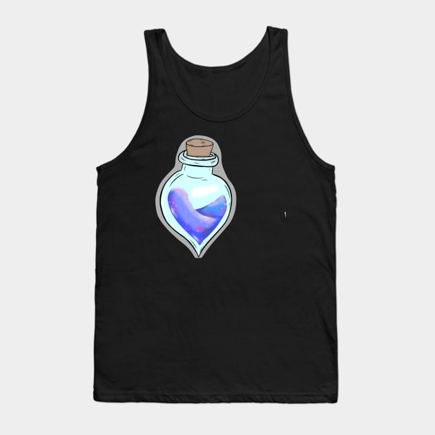 Unicorn Tears Tank Top by SquishyBeeArt